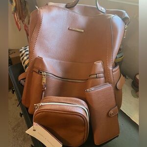 Brand new! Back pack + wallet + extra little bag